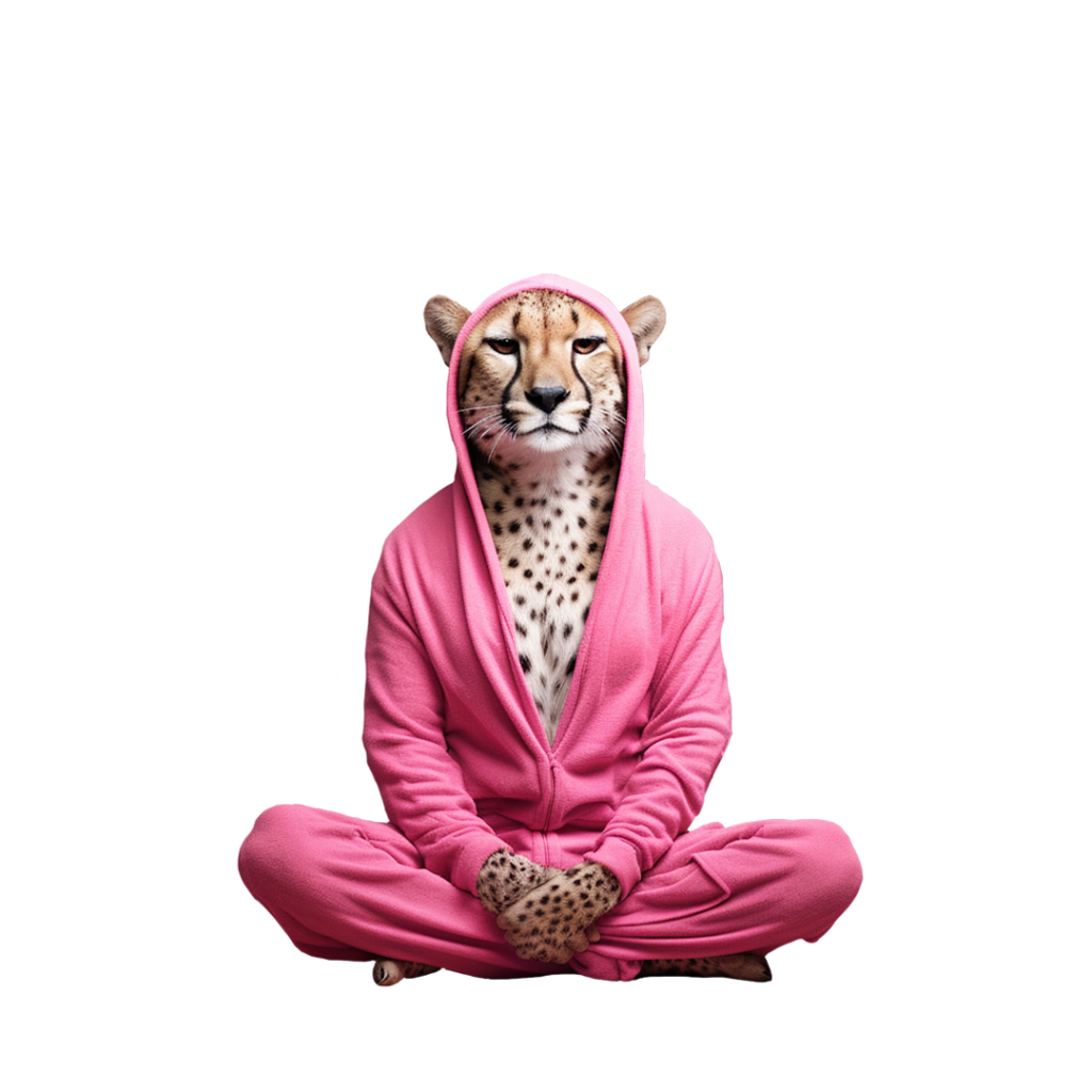 Relaxende cheetah